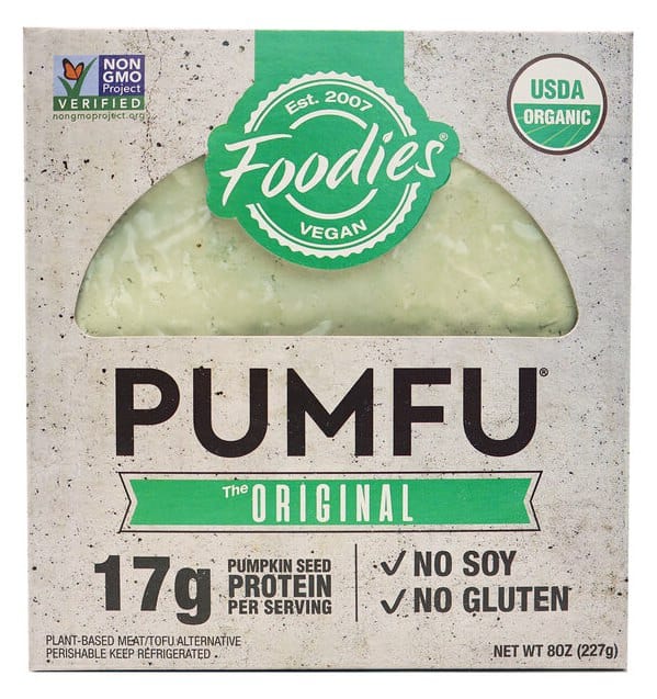 Pumfu Pumpkin Seed Tofu