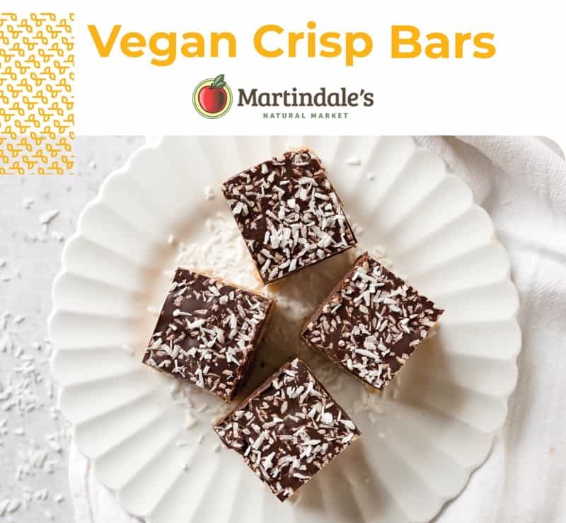 Vegan Chocolate-Smothered Crisp Bars
