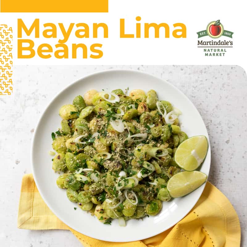 Mayan Style Lima Beans