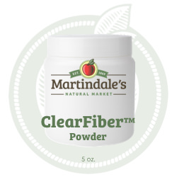 Clear Fiber Powder