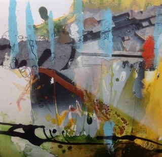 2017, 30x30 cm, Acrylmischtechnik auf Papier