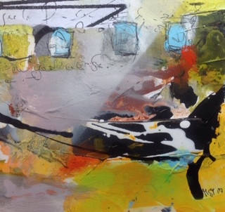 2017, 30x30 cm, Acrylmischtechnik auf Papier