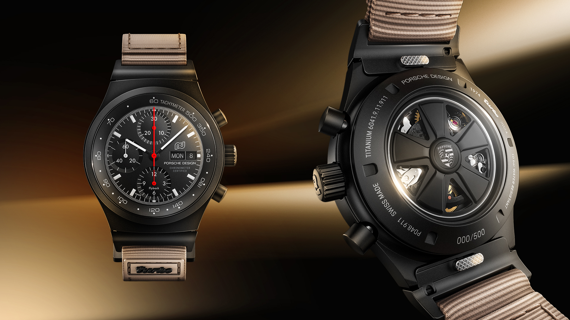 Chronograph 1 – 50 Years 911 Turbo Edition | PORSCHE SHOP