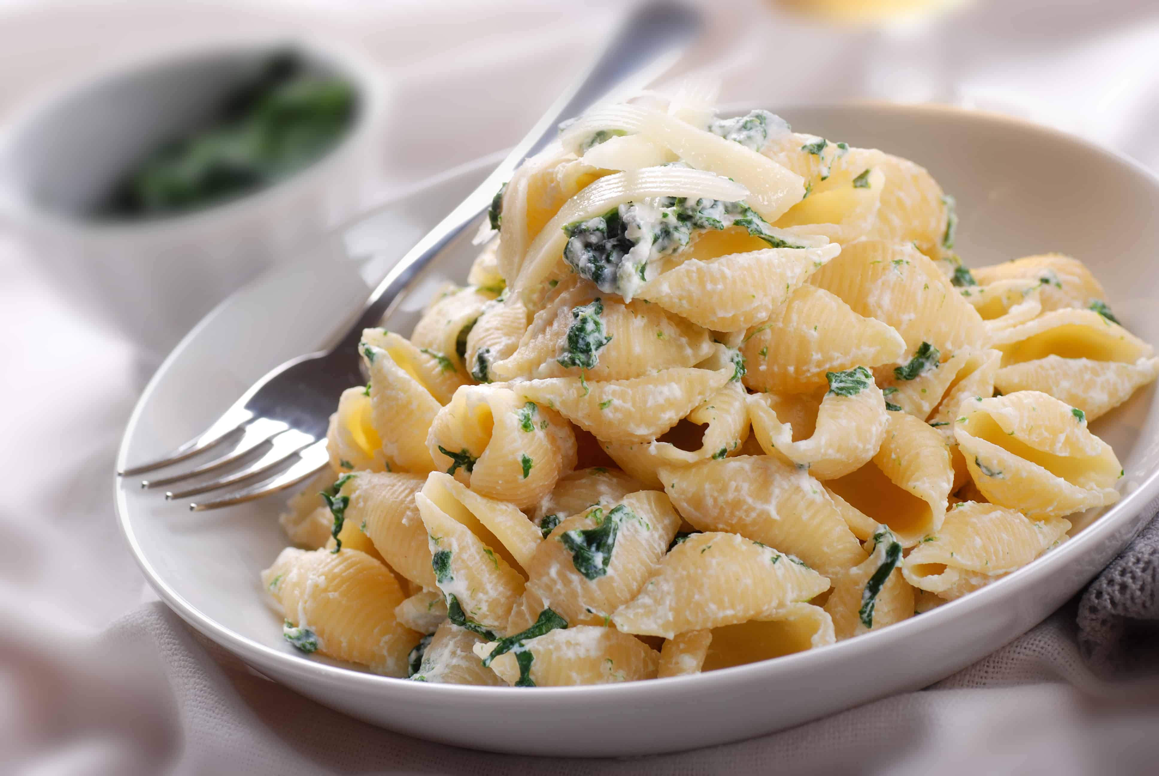 Pâtes ricotta