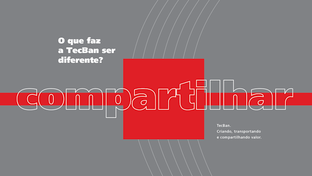TecBan compartilhar valores
