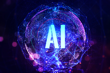 fancy graphic of AI