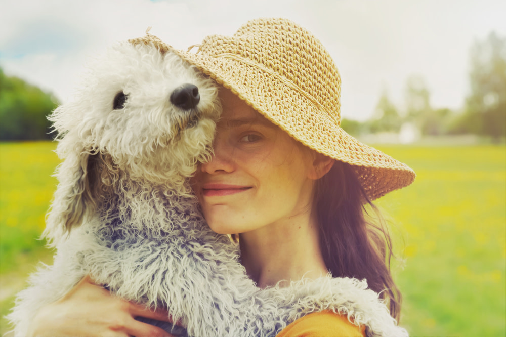 How to Identify and Treat Liver Disease in Dogs 5 young woman and her dog