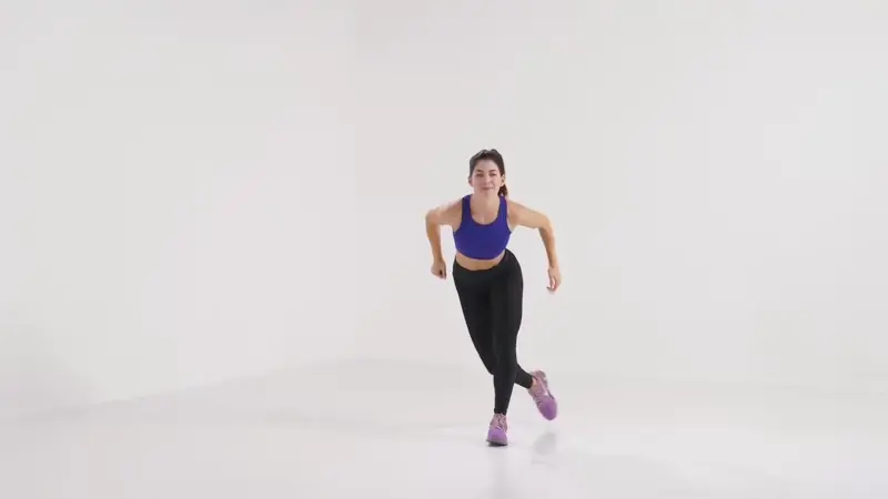 Skater Hops . Exercises for stronger joints