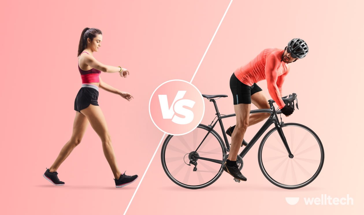 Walking vs. Biking: Which Is Best For Weight Loss, Cardio, & Overall Health?