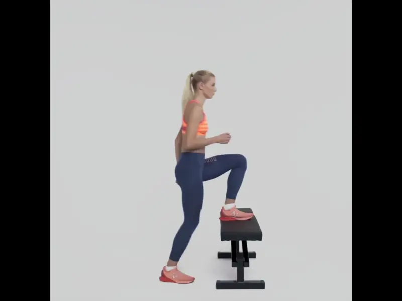 Step Ups . Knee-Strengthening Exercises You Can Do at Home