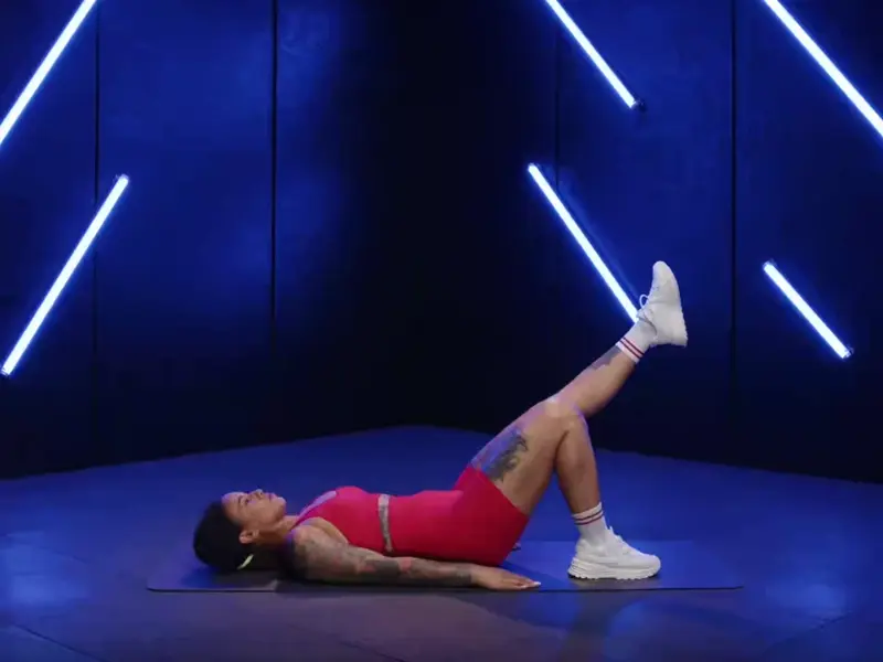 Single Leg Bridge Glute exercises for people with lower back pain