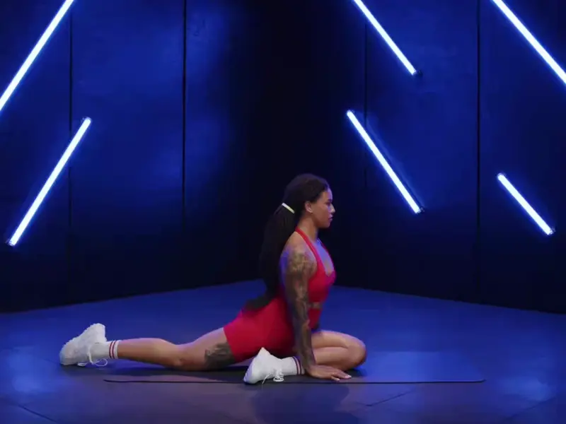 Pigeon Hip Stretch . Best Stretching Exercises for Walkers to Relieve Soreness