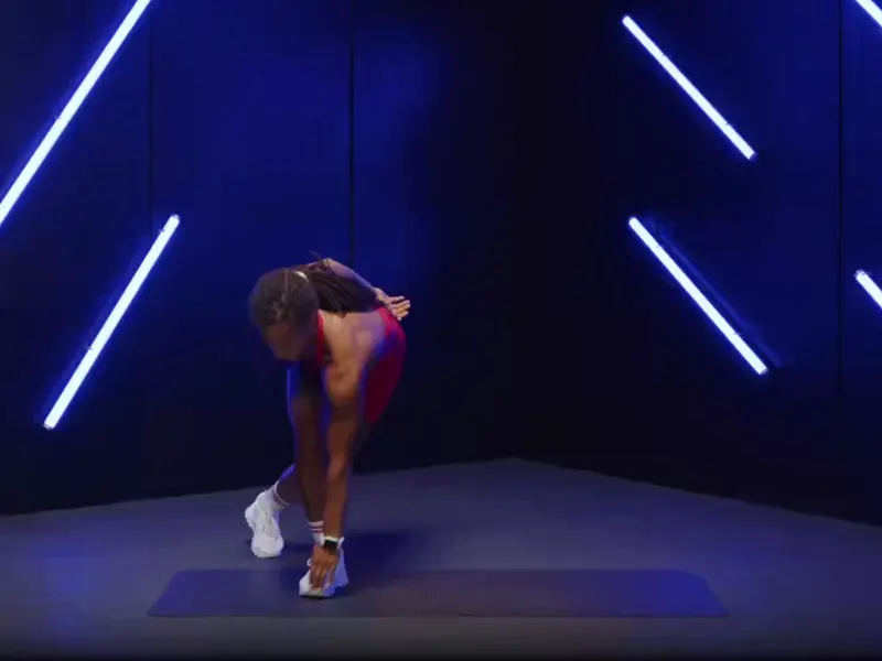 Skater Hop Tap . Best cardio workouts and exercises for bad knees