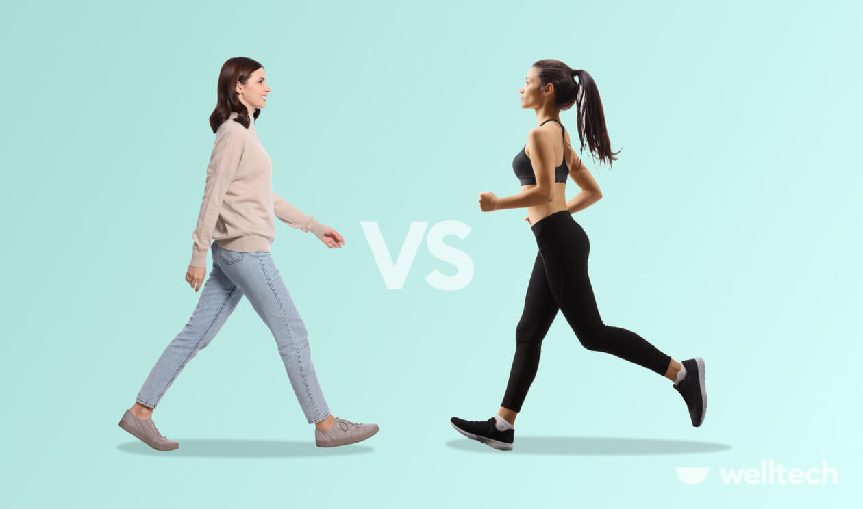Walking or Running: What's The Right Pick for Weight Loss & Health?