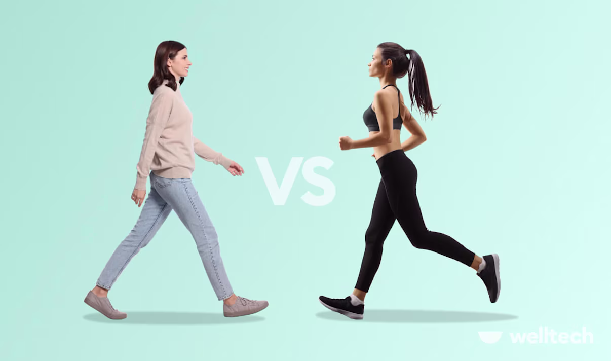 Walking or Running: What's The Right Pick for Weight Loss & Health?
