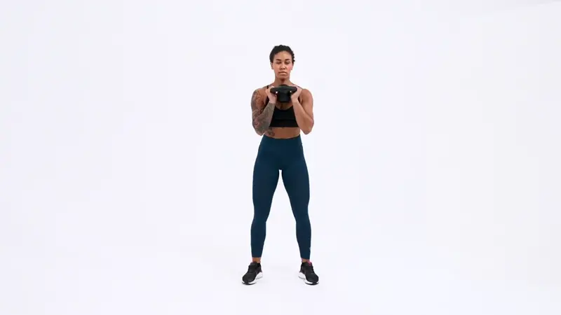 Goblet Squat . Strength Exercises That Result in Weight Loss