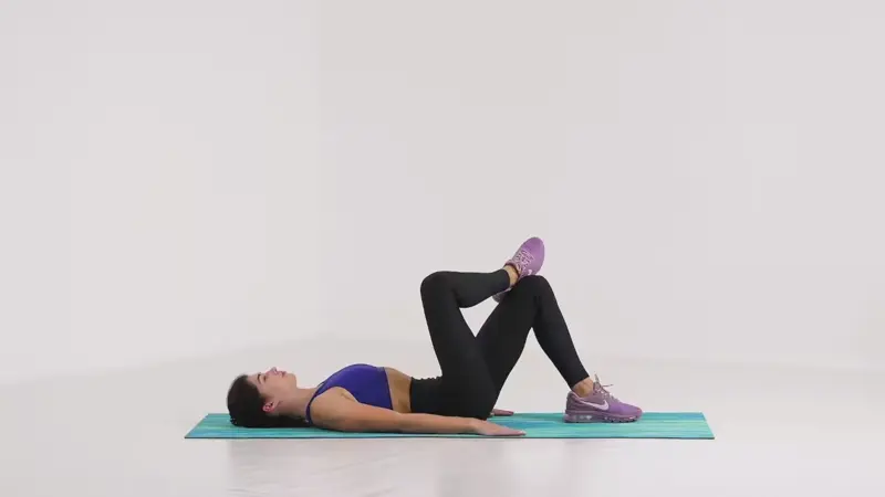 Single-Leg Glute Bridge . Exercises for stronger joints