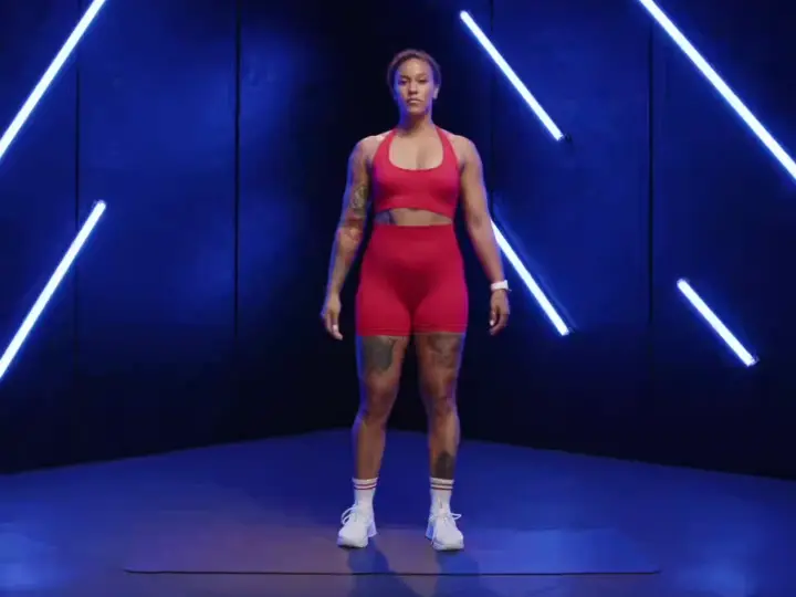 Knee hug . How to Warm Up Before Walking : 5 Simple Movements