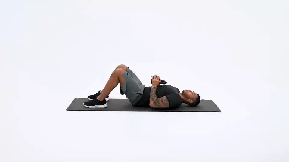 Supine KB Chest Press