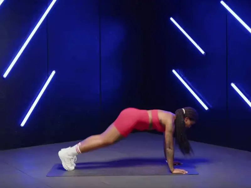 High Plank Jacks . Best At-Home Exercises To Lose Weight