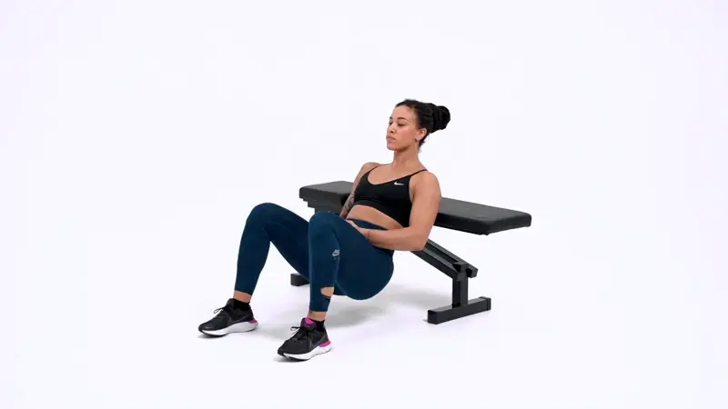 Kettlebell Hip Thrust . Quad exercises with bad knees