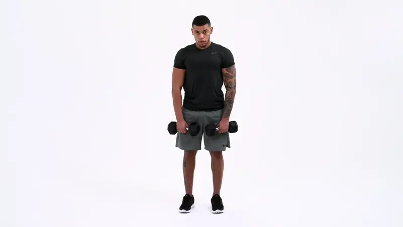 Dumbbell Deadlift Leg Exercises for Bad Knees