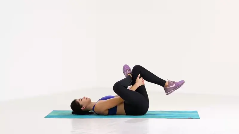 Glute Stretch . Best glute exercises for bad knees