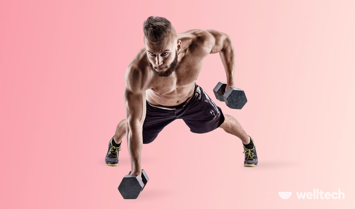 3 Dumbbell Push Workouts for Mass & Strength