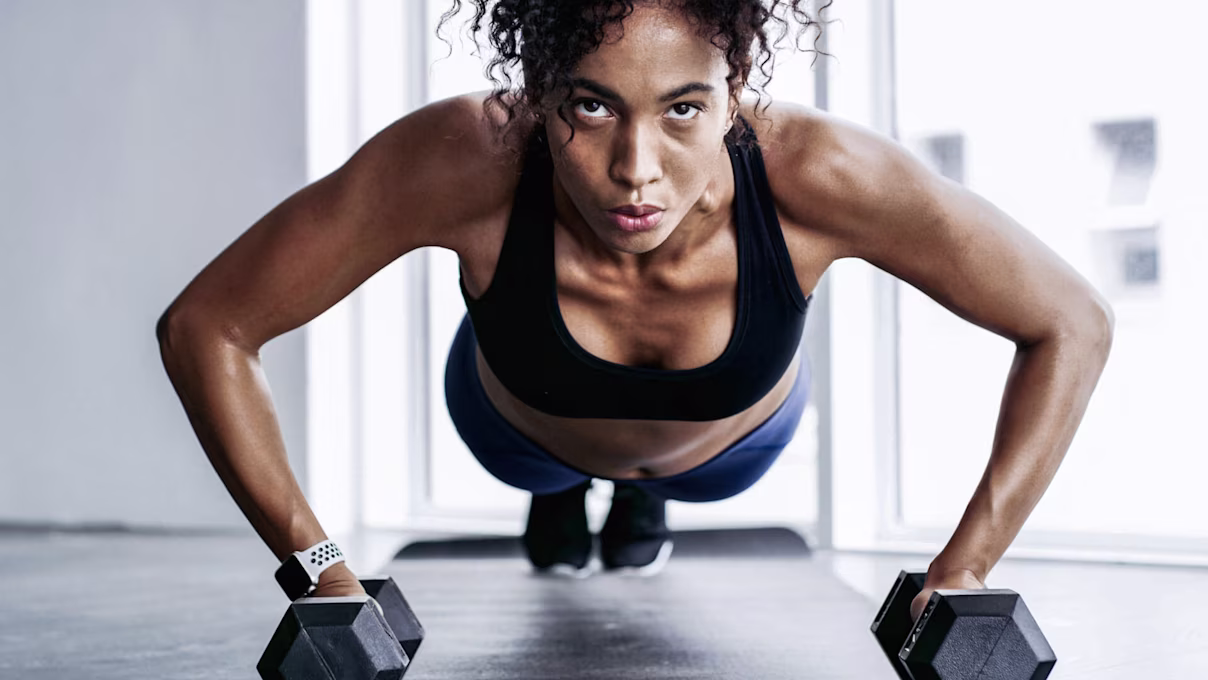 3 Dumbbell Push Workouts for Mass & Strength