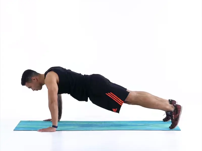 Dead Stop Push-Up . Weight Loss With Strength Training 7 Exercises