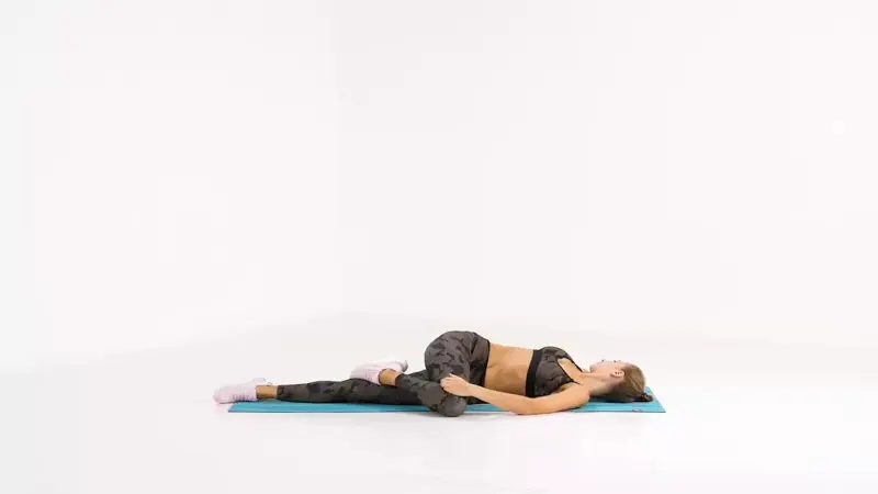 Rotation Stretch . Lower Back Hurts When Walking