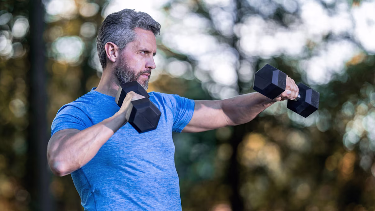 Full-Body Dumbbell Workout for Men Over 40: Benefits, Best Exercises, and Tips