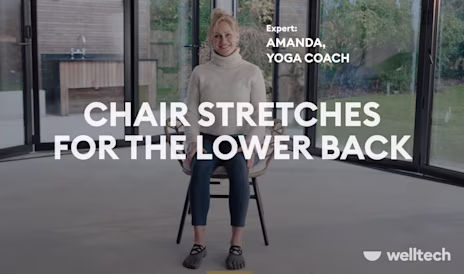 7-Minute Chair Yoga for Back Pain Relief & Improved Posture