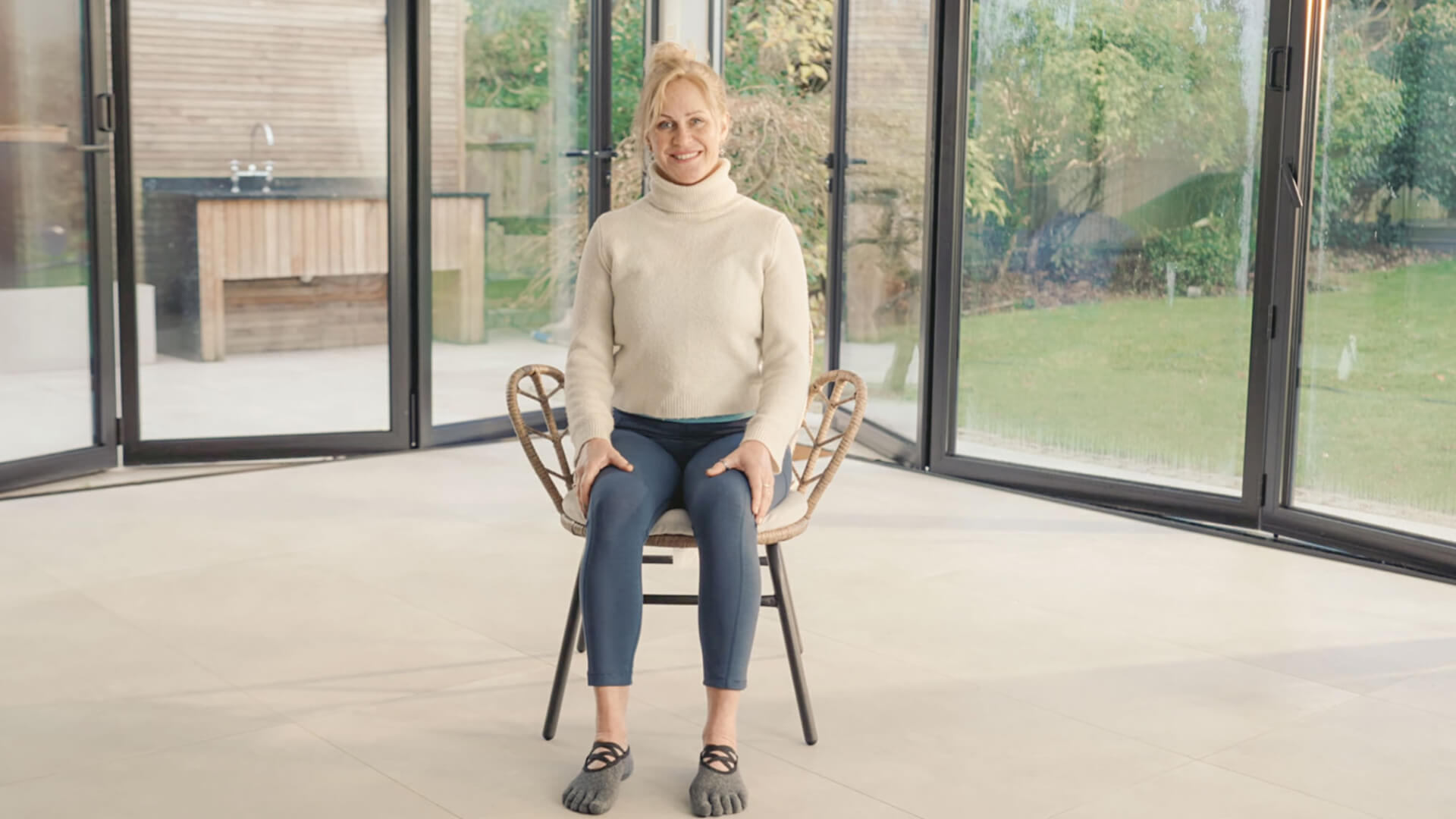 7-Minute Chair Yoga for Back Pain Relief & Improved Posture