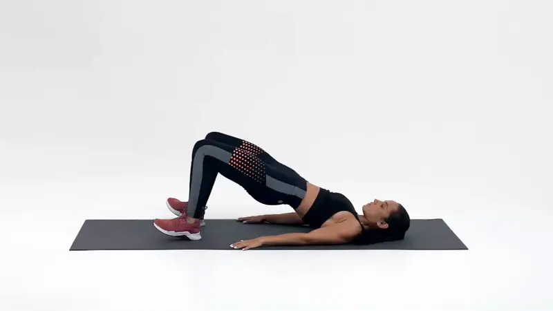 Alternating Bridge Marches . Knee-Strengthening Exercises You Can Do at Home