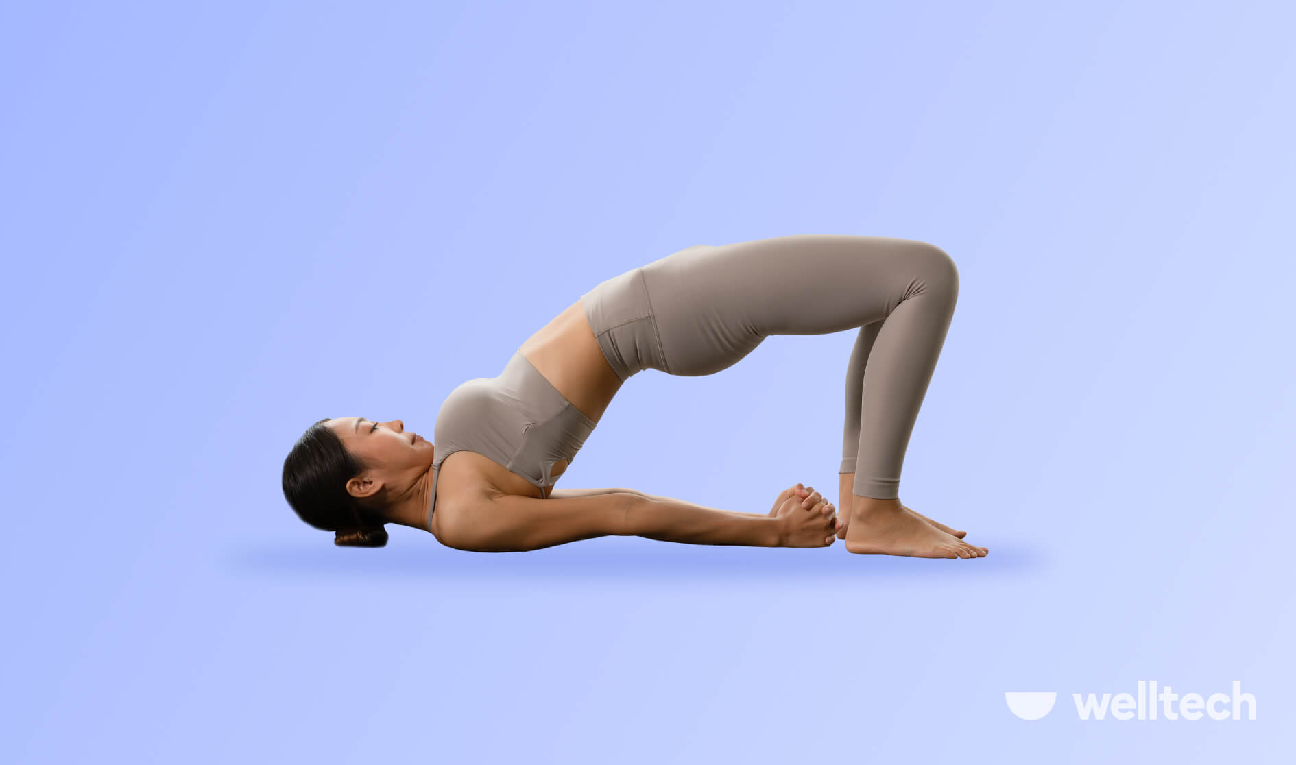 Bridge pose 