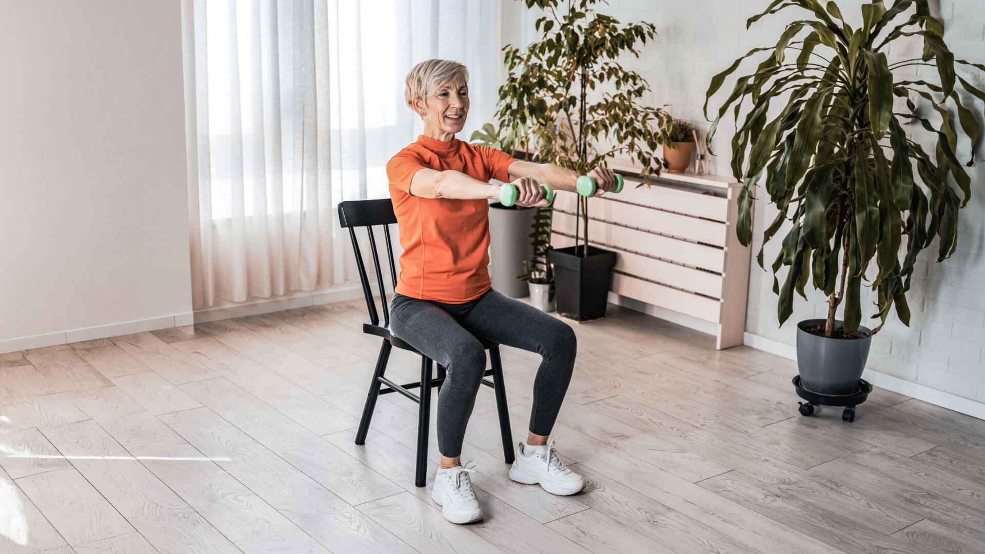 7 Minute Chair Workout for Seniors (Easy, Low-Impact Routine)