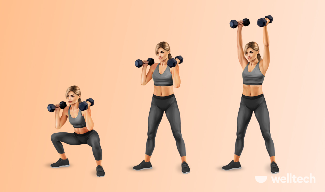 https://welltechdev.wpengine.com/wp-content/uploads/2022/10/Dumbbell-Squat-to-Overhead-Press_legs-and-shoulders-workout.jpg