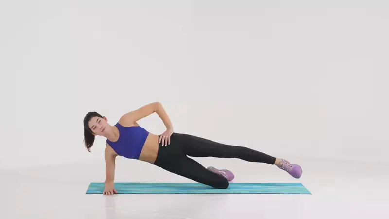 Alternating Side Plank Leg Lift Leg Exercises