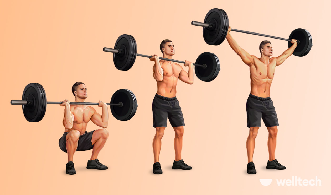 https://welltechdev.wpengine.com/wp-content/uploads/2022/10/Barbell-Front-Squat-to-Overhead-Press_legs-and-shoulders-workout.jpg