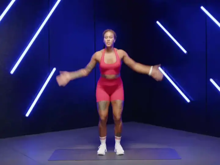 Jumping Jacks with Air Bike . Best cardio workouts and exercises for bad knees