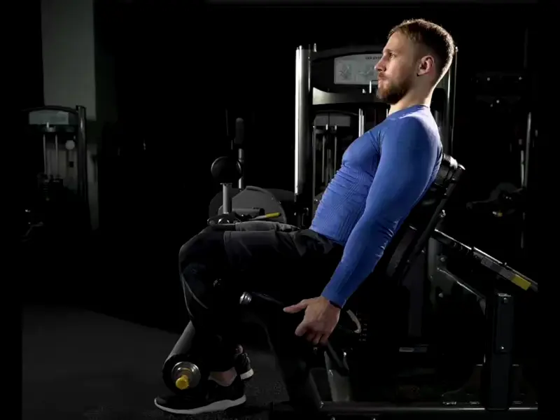 Leg extensions Leg Workout with Lower Back Pain . 5 Safe Exercises