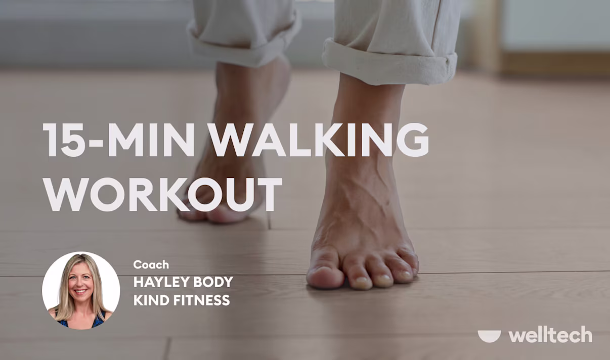 15-Minute Walking At-Home Routine (Follow-Along Workout)
