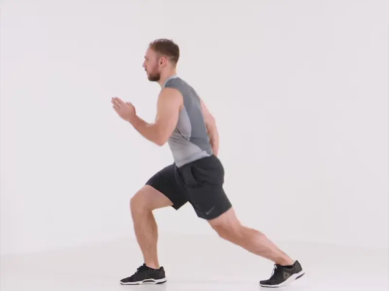 Split Jumps . Exercises for stronger joints