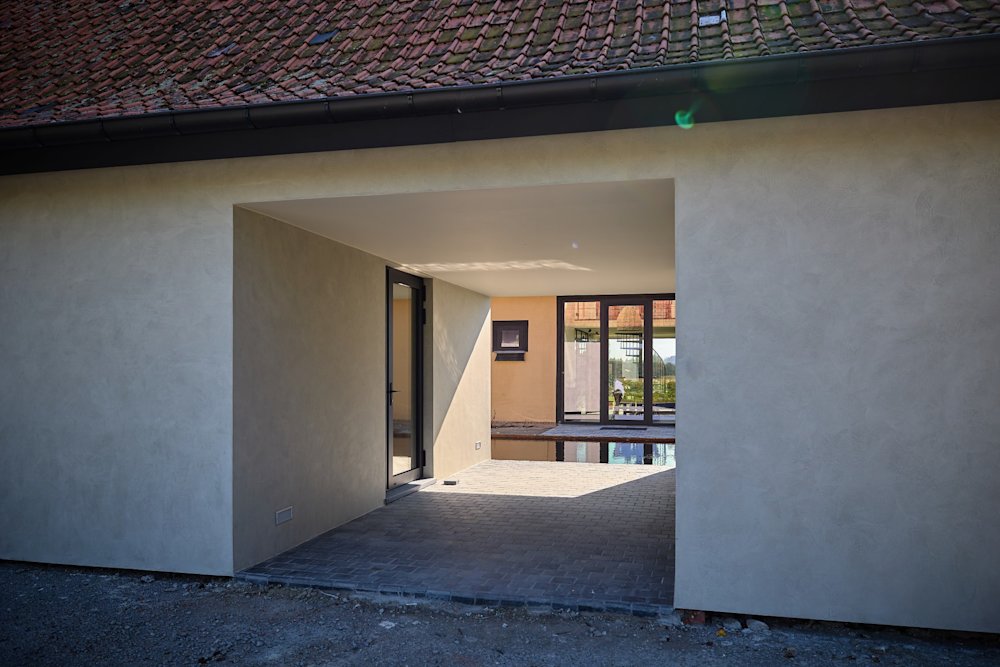 B2B - inspiratiegalerij - BOSSclima - stone art - color - Renoforce - villa - gevel2