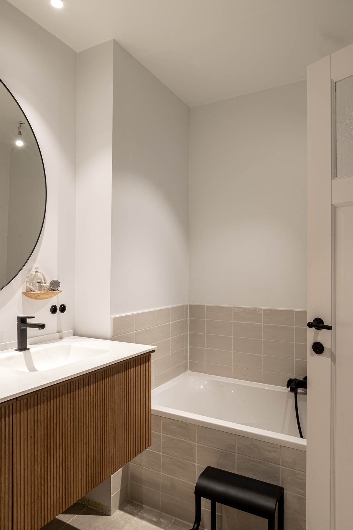 Knus en kleurrijk - badkamer