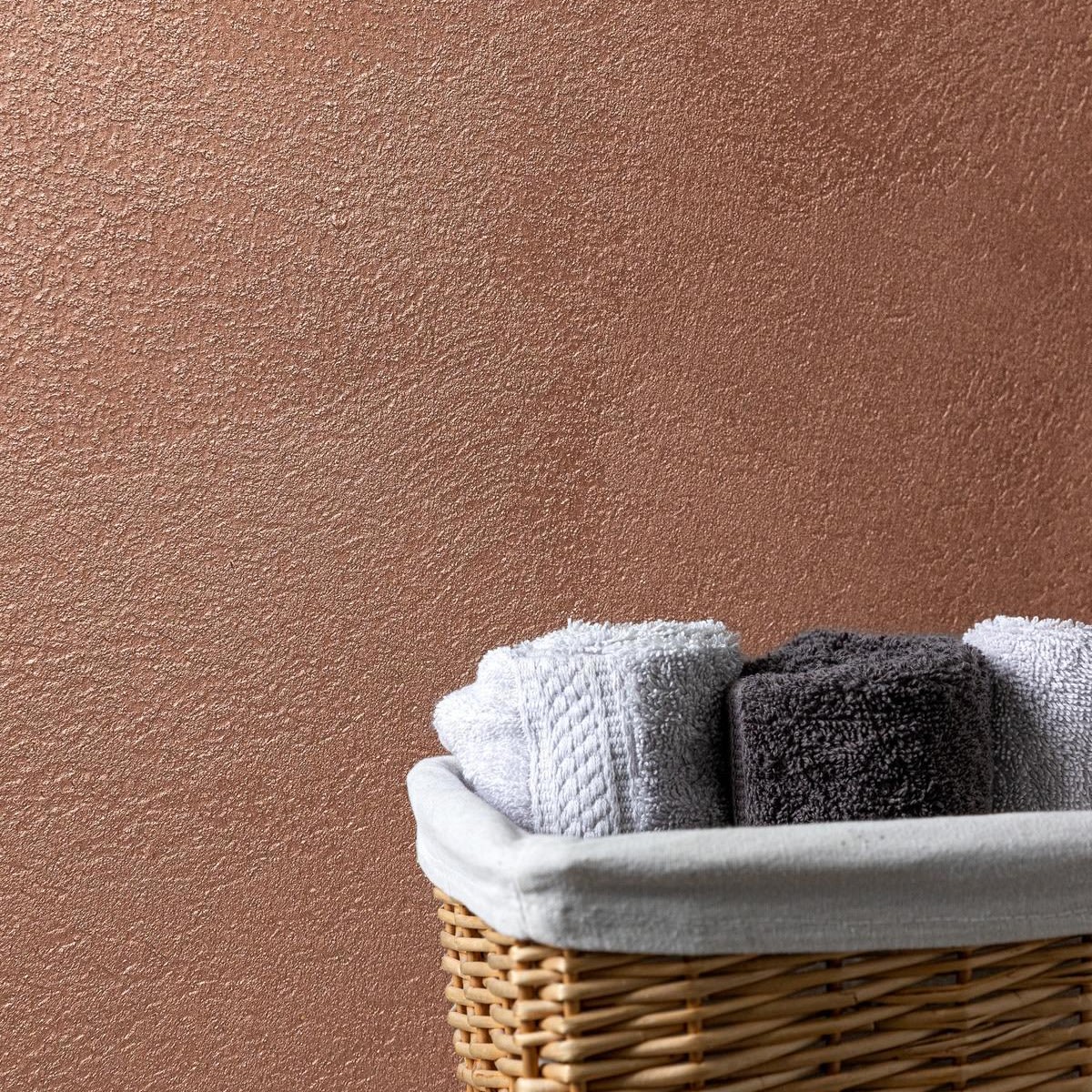 Stone Art Metallic - structuurverf voor een goud- of koperertseffect