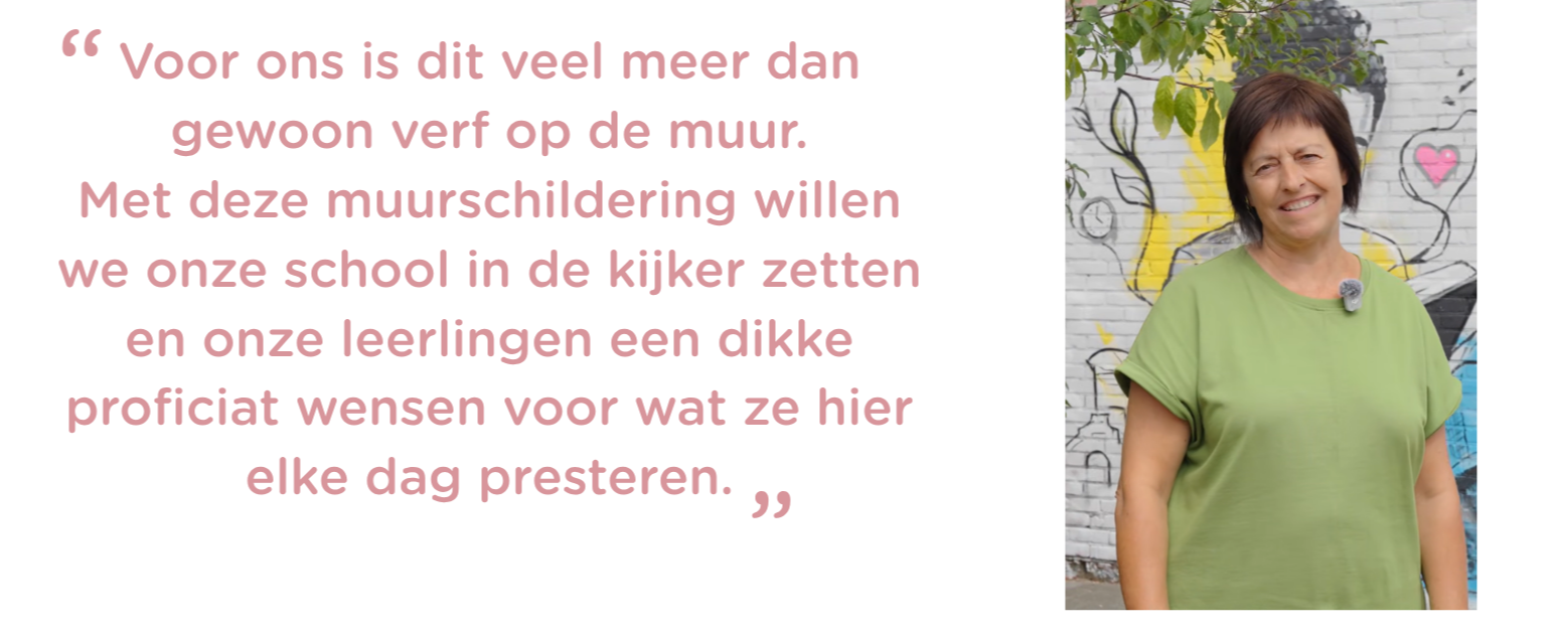 LP - win een muurschildering - Klavertje - quote - image