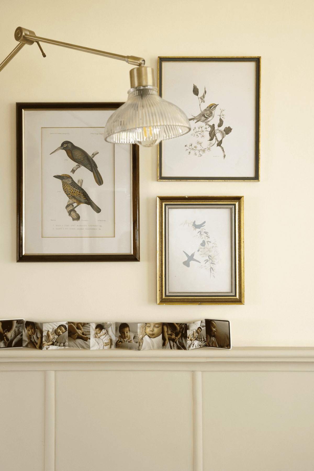 inspiratiebeeld colora - magazine lente 2024 - woonverhaal Nick en Lieselot - woonkamer met houten lambrisering