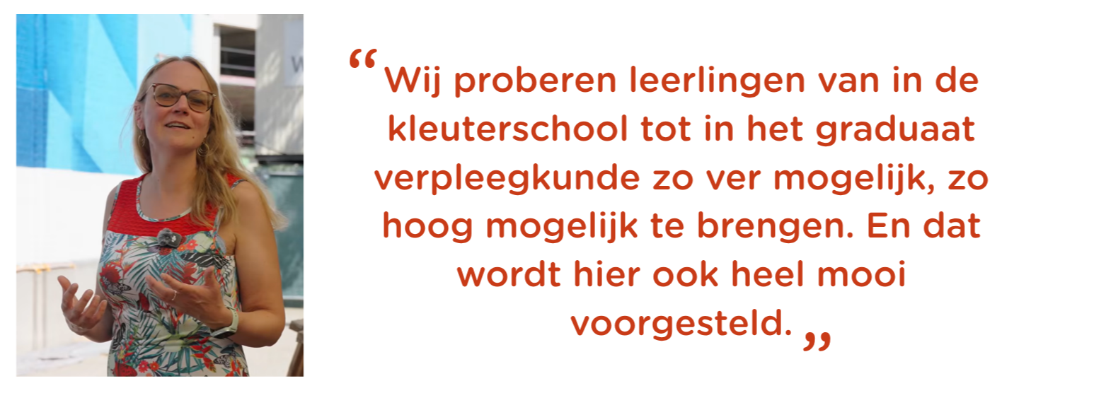 LP - win een muurschildering - SINT-CAROLUS Sint-Niklaas - quote als image